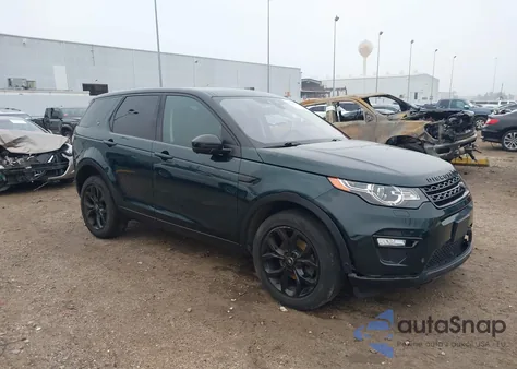 2016 Land Rover Discovery Sport Hse из США, поврежденный, VIN SALCR2BG2GH590537